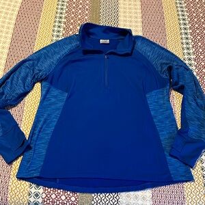 DanskinNow popover zip top